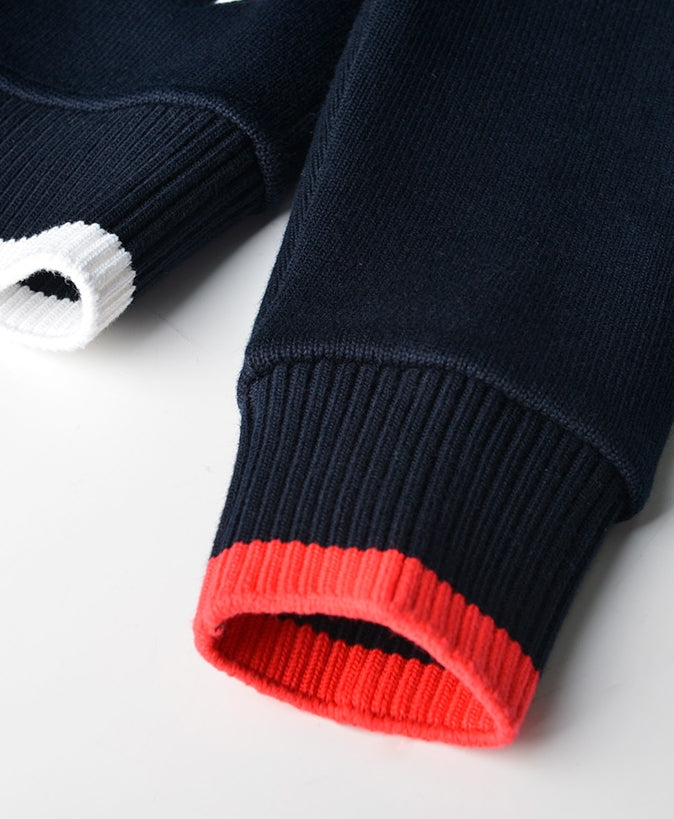 Thom Browne Color stripes coat