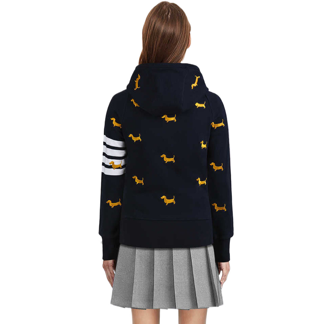 Thom Browne embroidery Hoodie