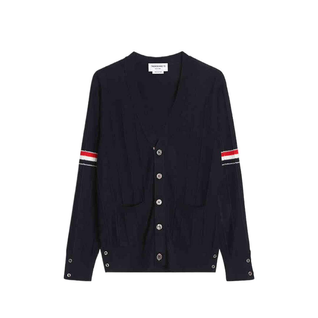 Thom Browne  Knitted sweater coat