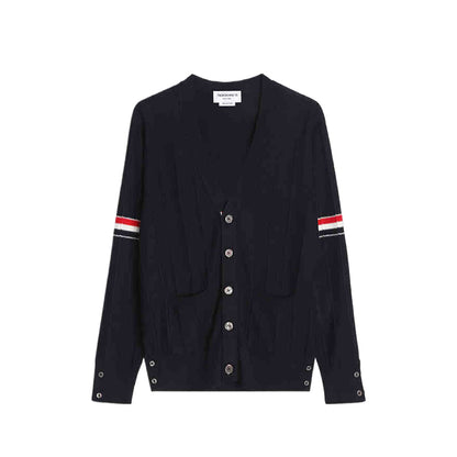 Thom Browne  Knitted sweater coat