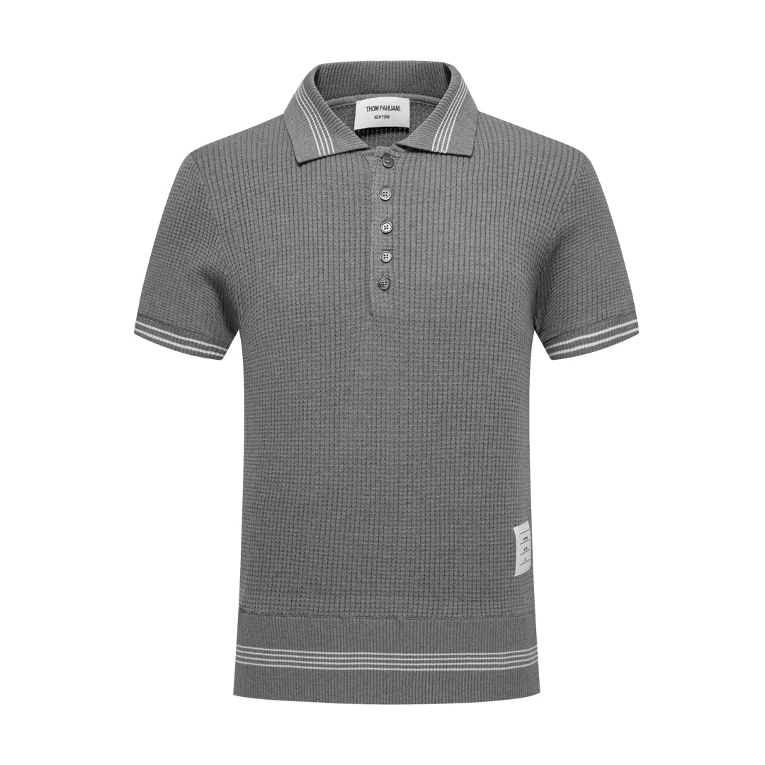 Thom Browne  Waffle fabric POLO Shirt