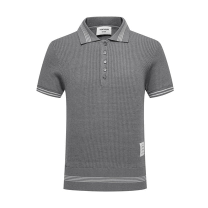 Thom Browne  Waffle fabric POLO Shirt