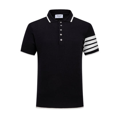 Thom Browne  Contrast stripes POLO Shirt
