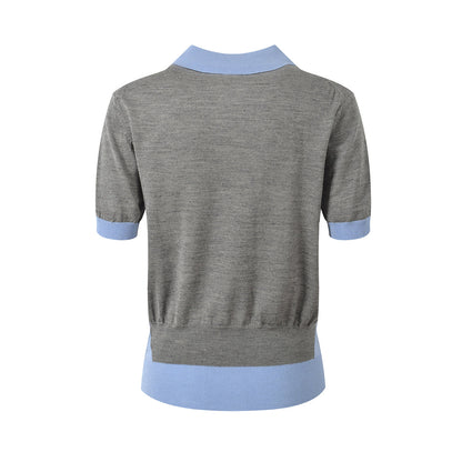 Thom Browne Women Ribbon POLO shirt