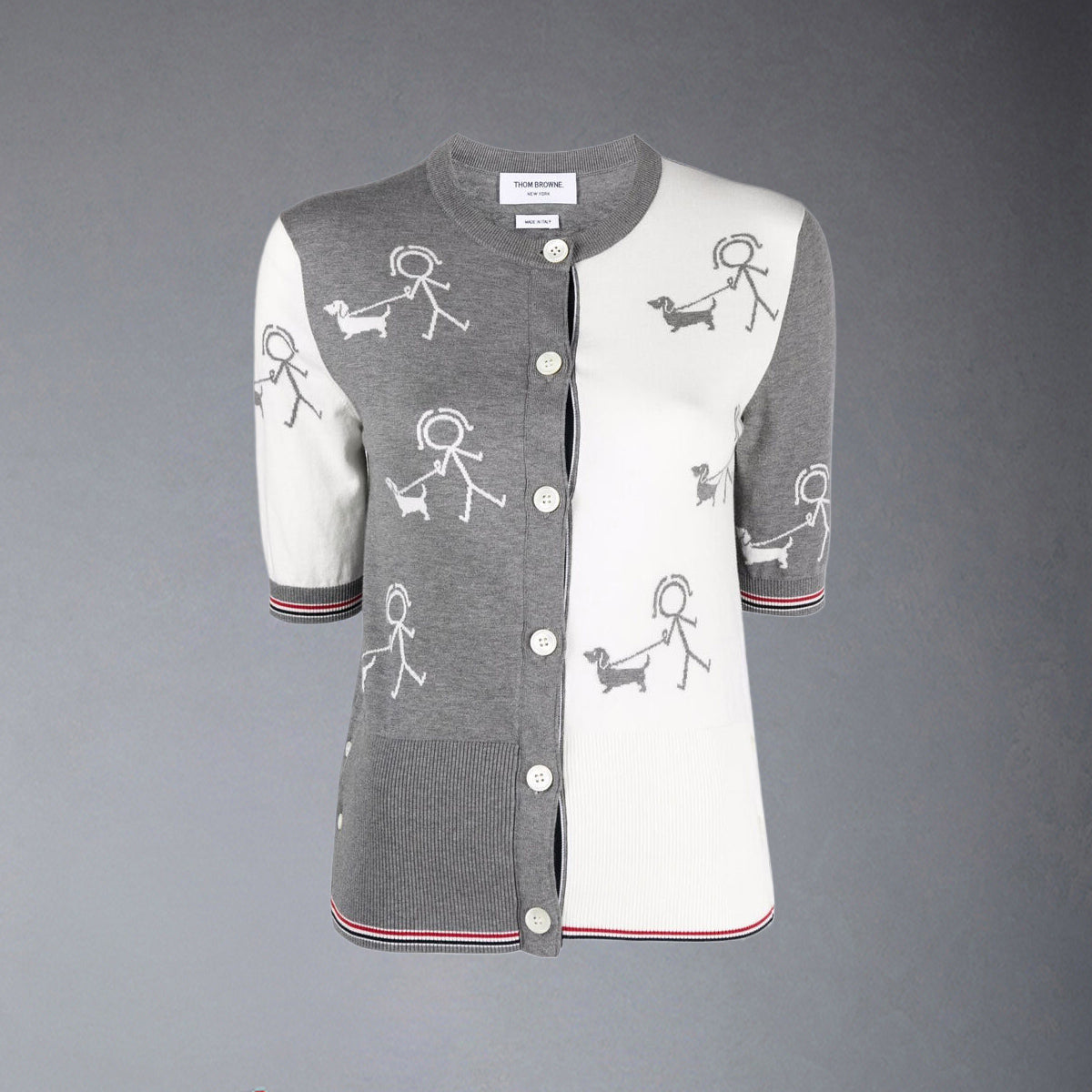 Thom Browne Women puppy POLO shirt