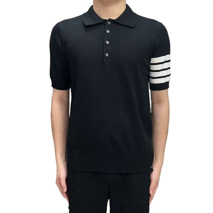 Thom Browne Man Wool POLO T-shirt
