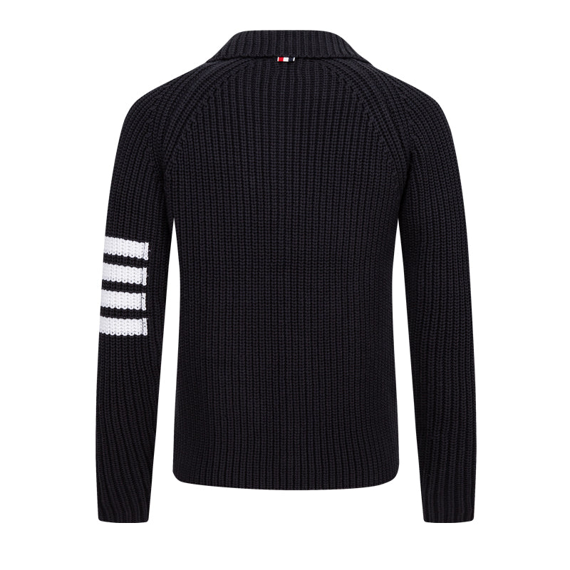 Thom Browne  Knitted sweater coat