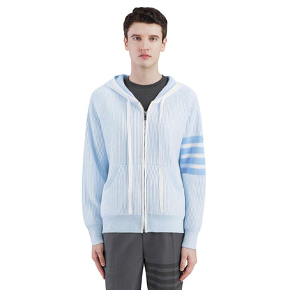 Thom Browne 2025 Rainbow Stripes Hoodie