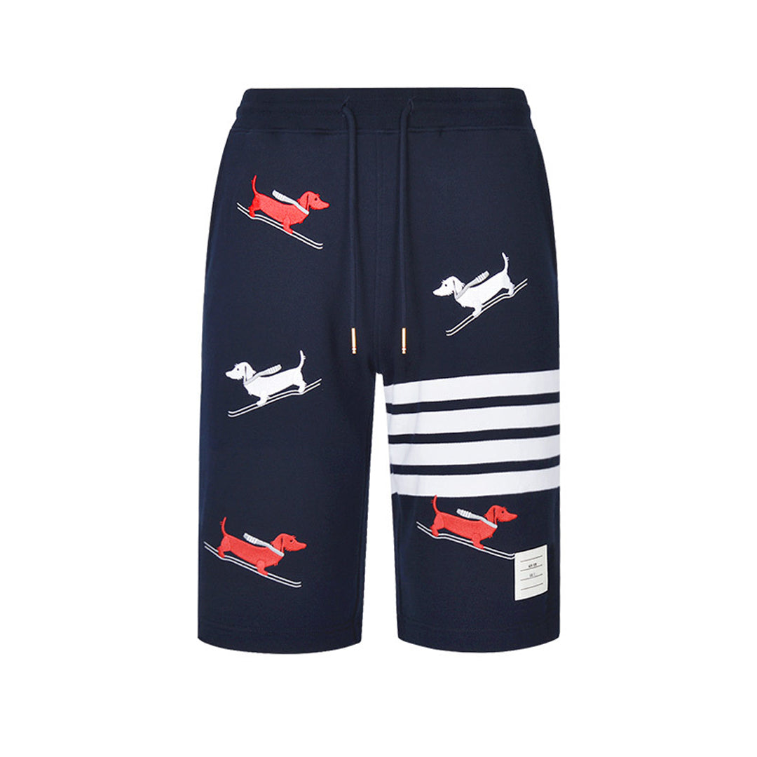 Thom Browne Embroidery Sports shorts