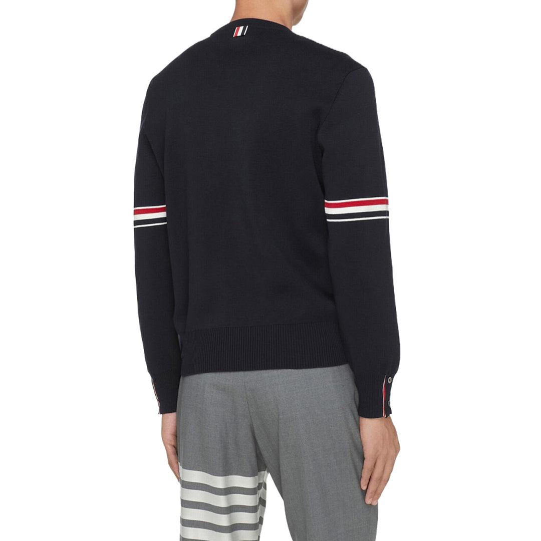 Thom Browne  Round neck wool sweater