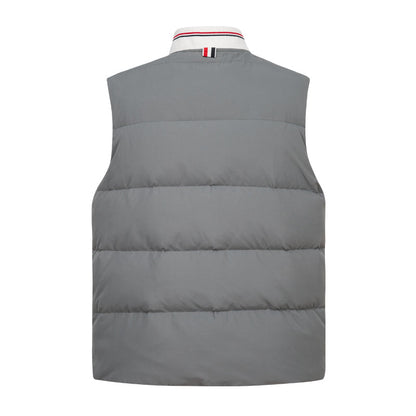 Thom Browne 4-Bar Down vest