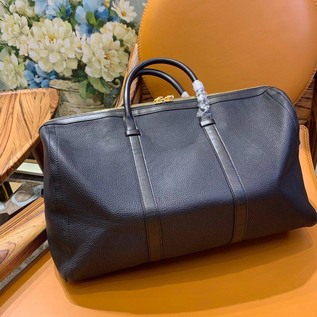 Thom Browne Top-grade cowhide travel bag