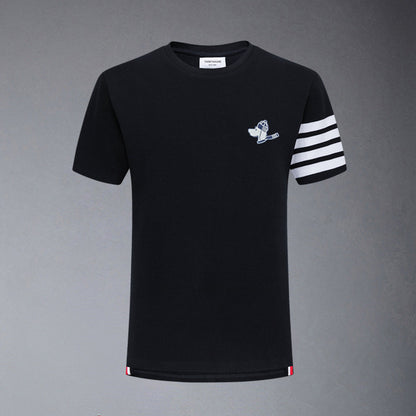Thom Browne  puppy embroidery T-shirt
