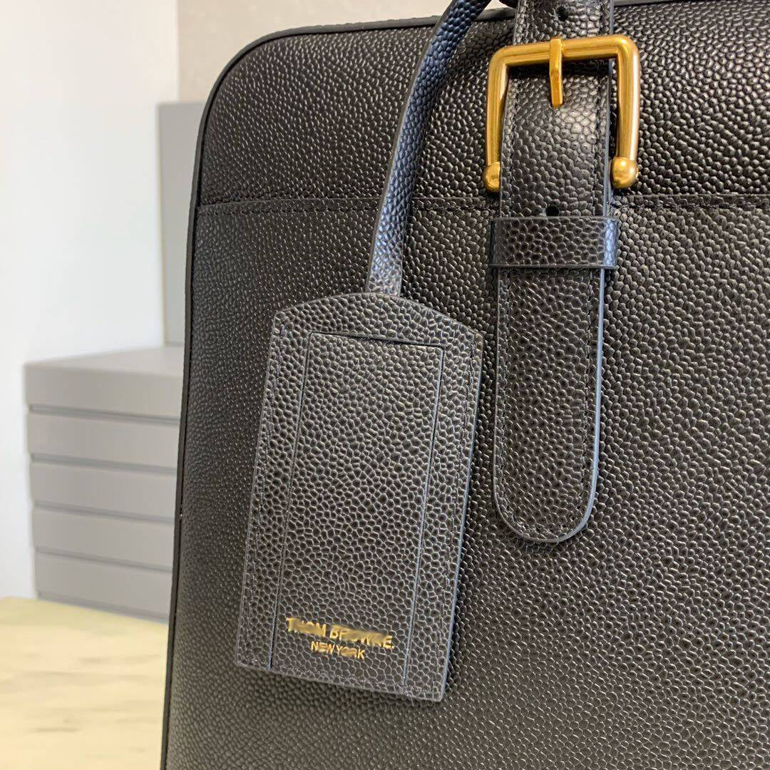 Thom Browne  Top-grade cowhide briefcase