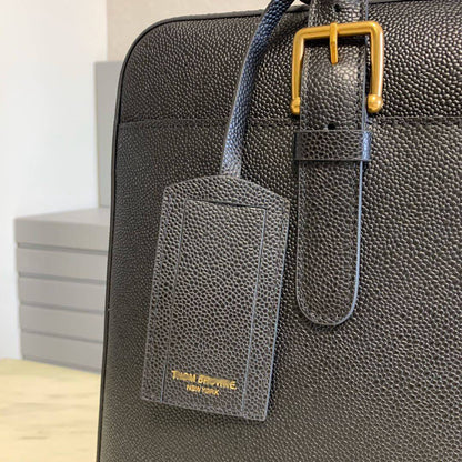 Thom Browne  Top-grade cowhide briefcase