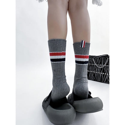 Thom Browne 2025ss Four stripe socks