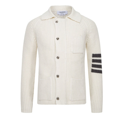 Thom Browne  Knitted sweater coat