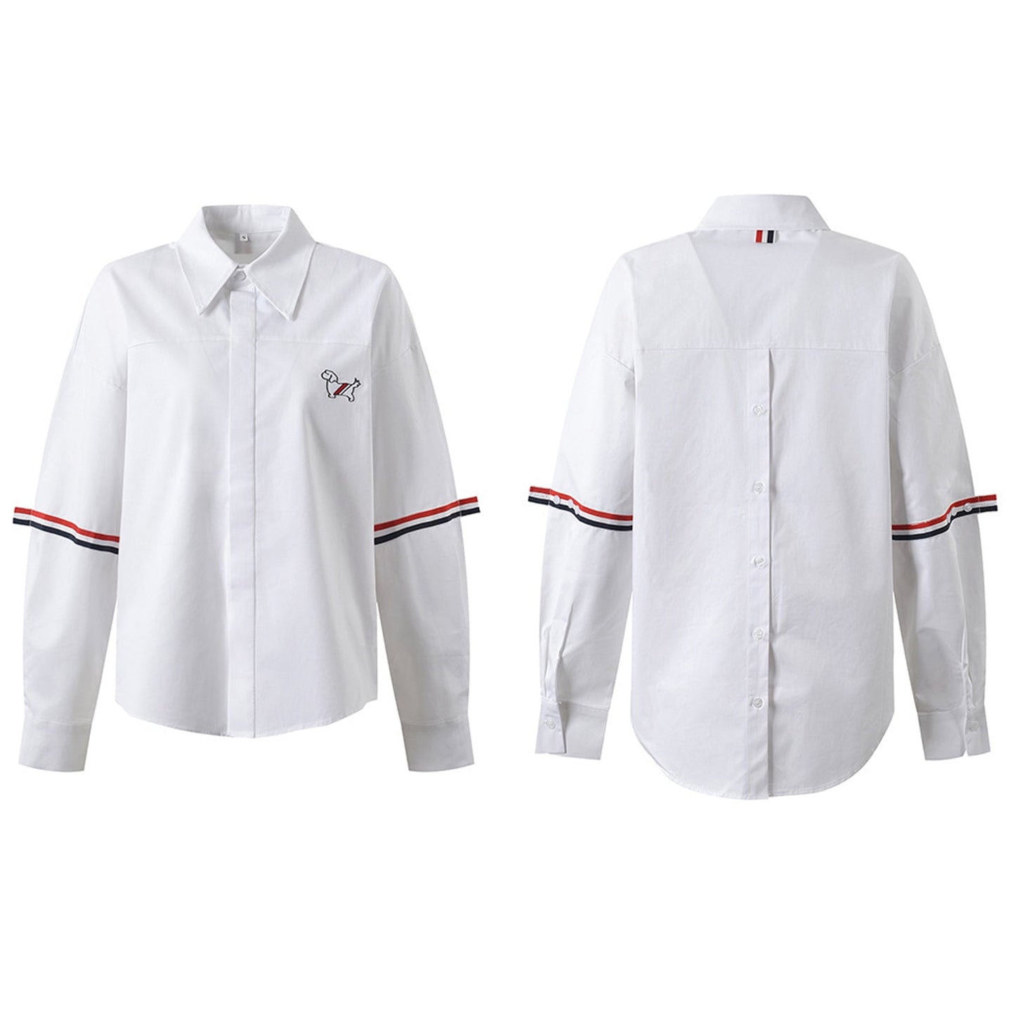 Thom Browne 2025SS Women's Long sleeve shirt