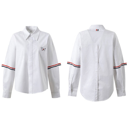 Thom Browne 2025SS Women's Long sleeve shirt