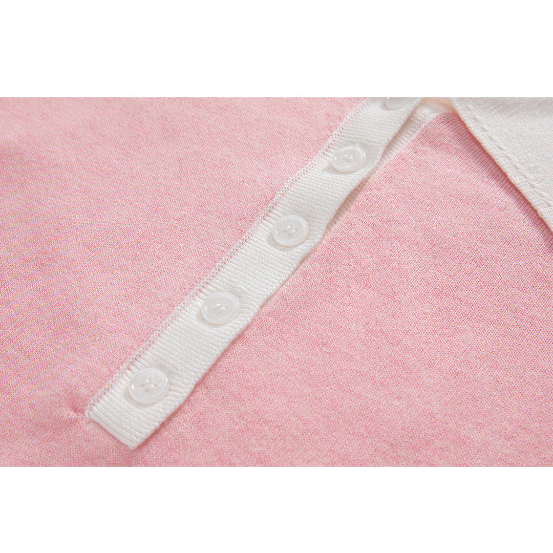 Thom Browne Women Flowers POLO shirt