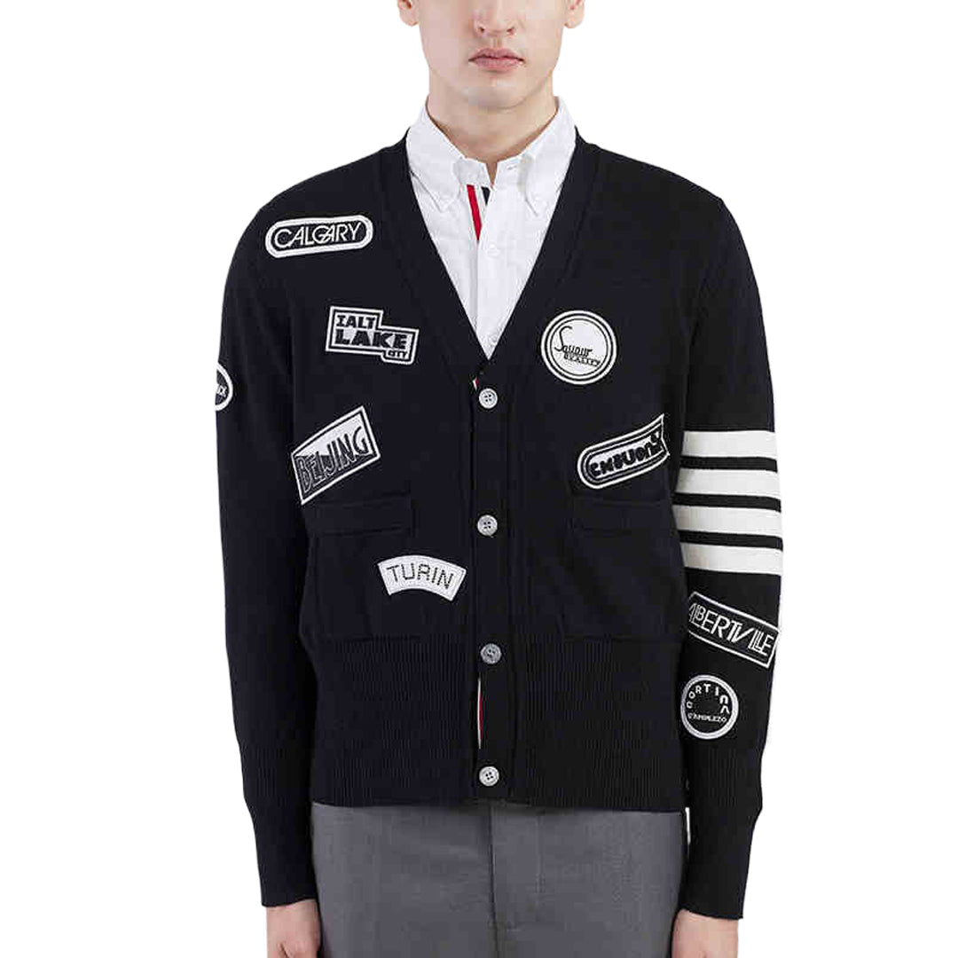 Thom Browne  Knitted Cardigan
