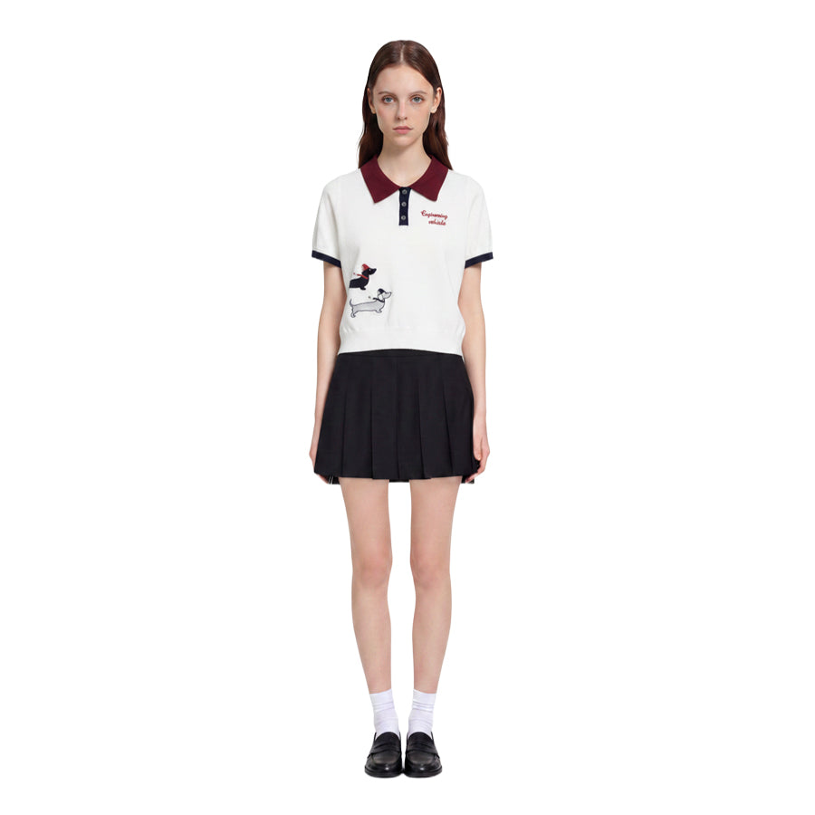Thom Browne  Women Stripe T-shirt