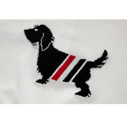 Thom Browne Women puppy POLO shirt