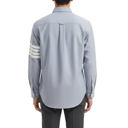 Thom Browne Solid-Color Pocket shirt