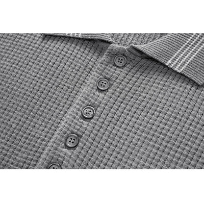 Thom Browne  Waffle fabric POLO Shirt