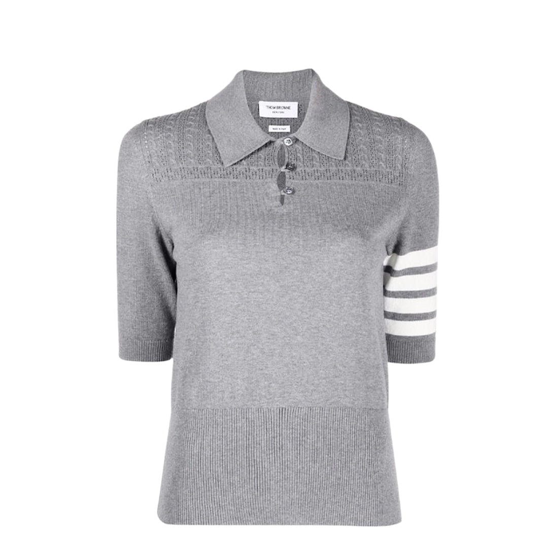Thom Browne  Women Bear POLO shirt