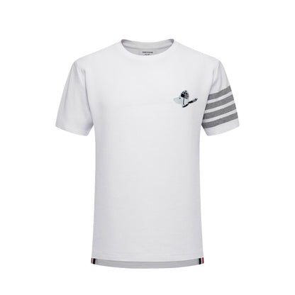 Thom Browne  puppy embroidery T-shirt