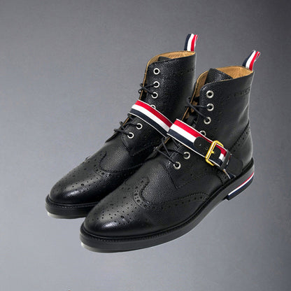 Thom Browne High top leather Shoe