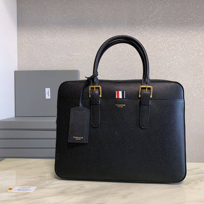 Thom Browne  Top-grade cowhide briefcase