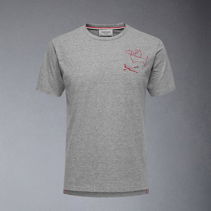 Thom Browne Puppy Print T-shirt