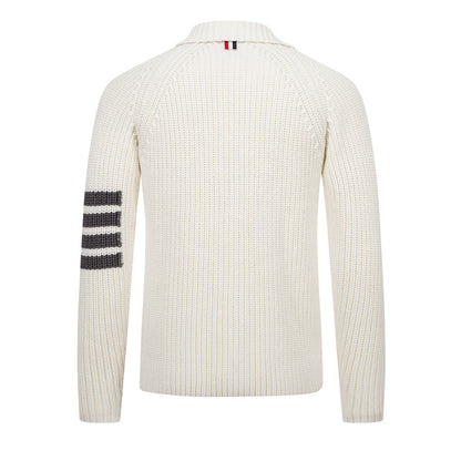 Thom Browne  Knitted sweater coat