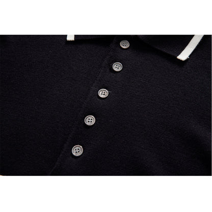 Thom Browne  Contrast stripes POLO Shirt