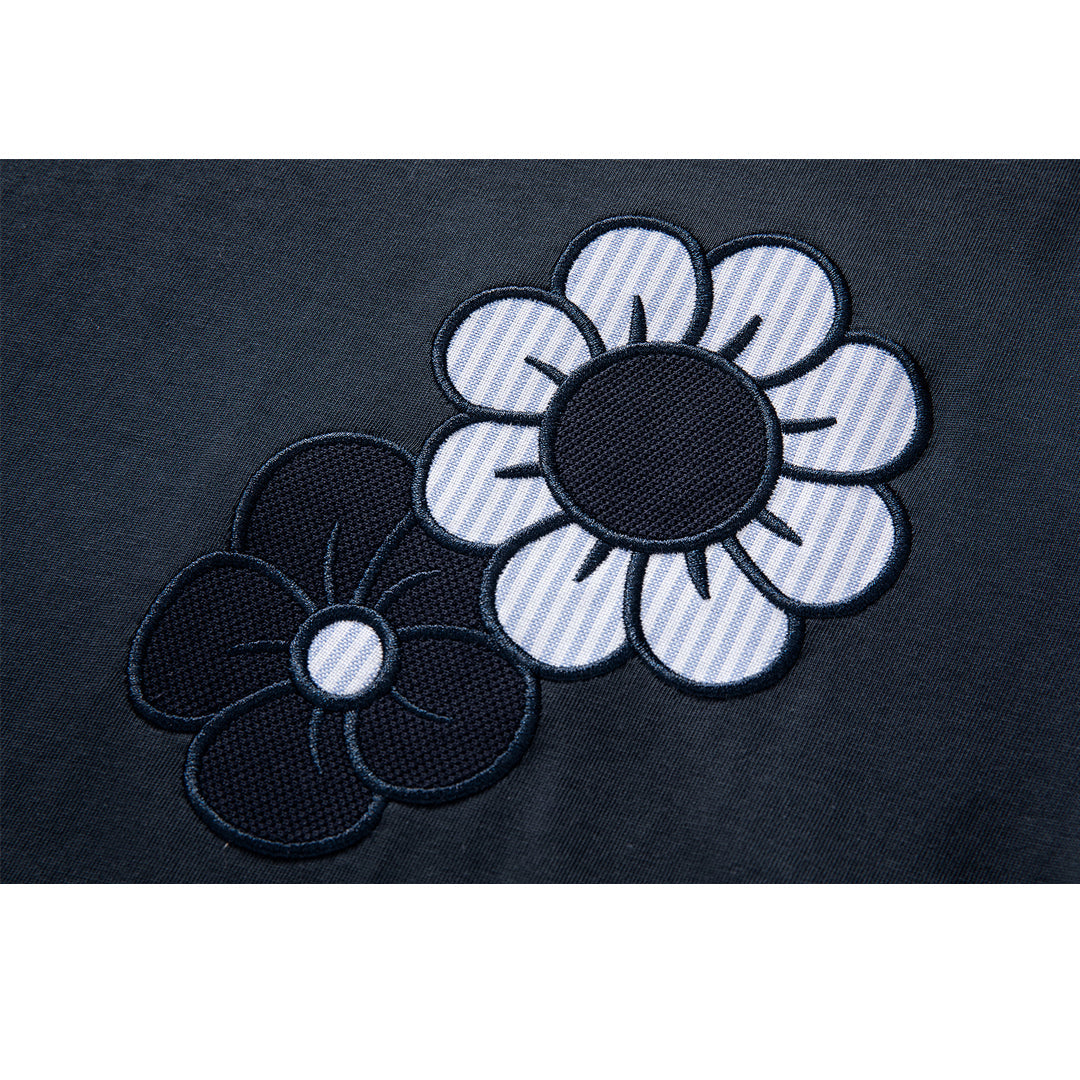 Thom Browne Floral Embroidery T-shirt