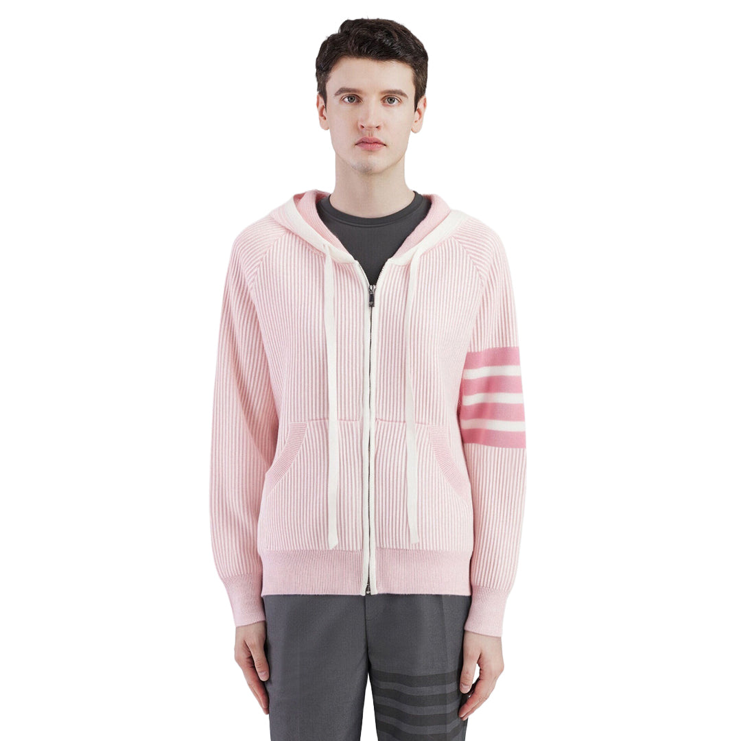 Thom Browne 2025 Rainbow Stripes Hoodie
