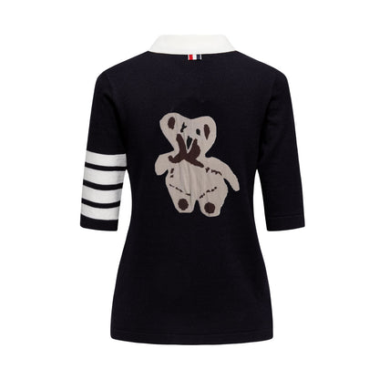 Thom Browne  Women Bear POLO shirt