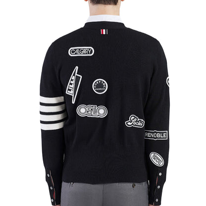 Thom Browne  Knitted Cardigan