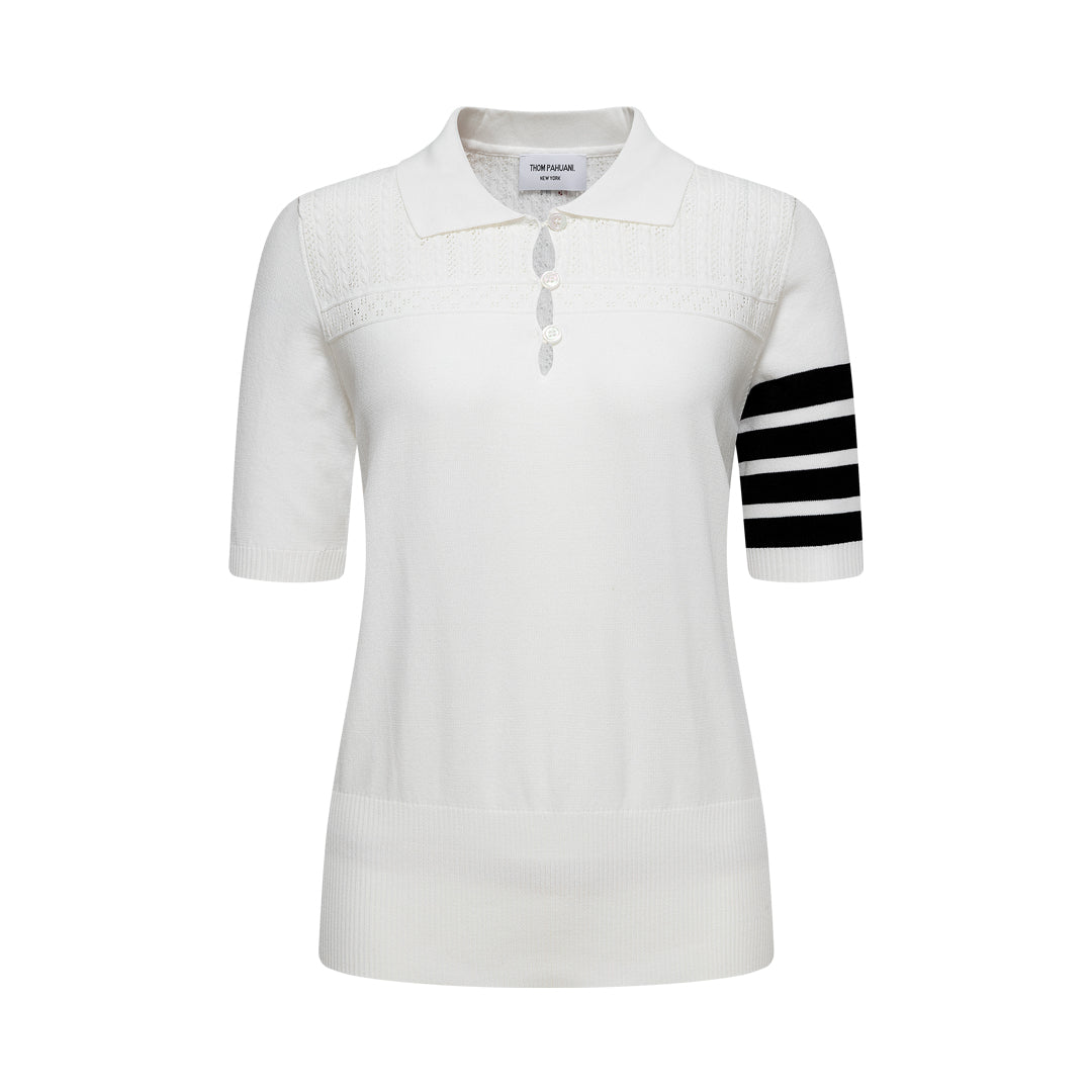 Thom Browne  Women Bear POLO shirt