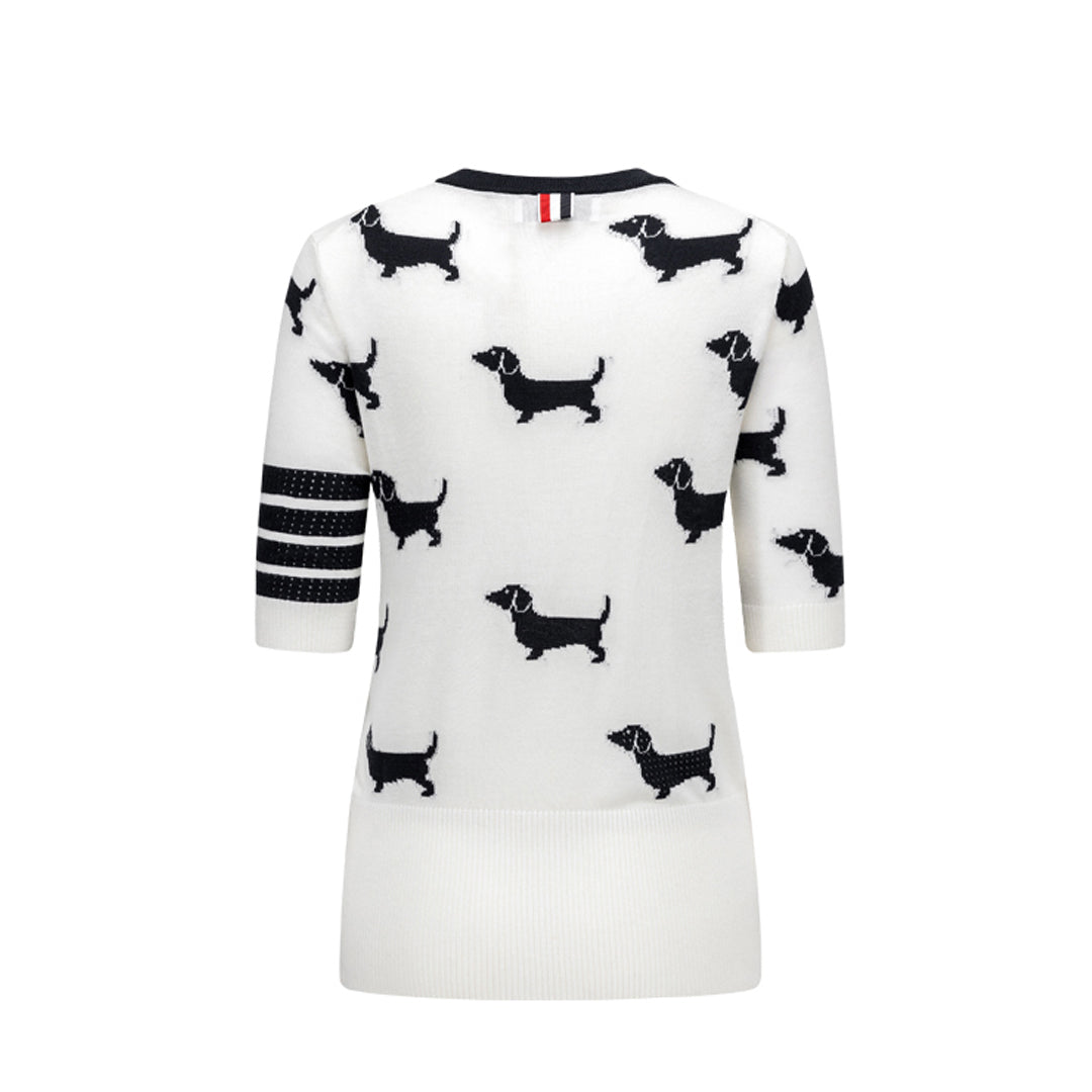 Thom Browne women puppy T-shirt