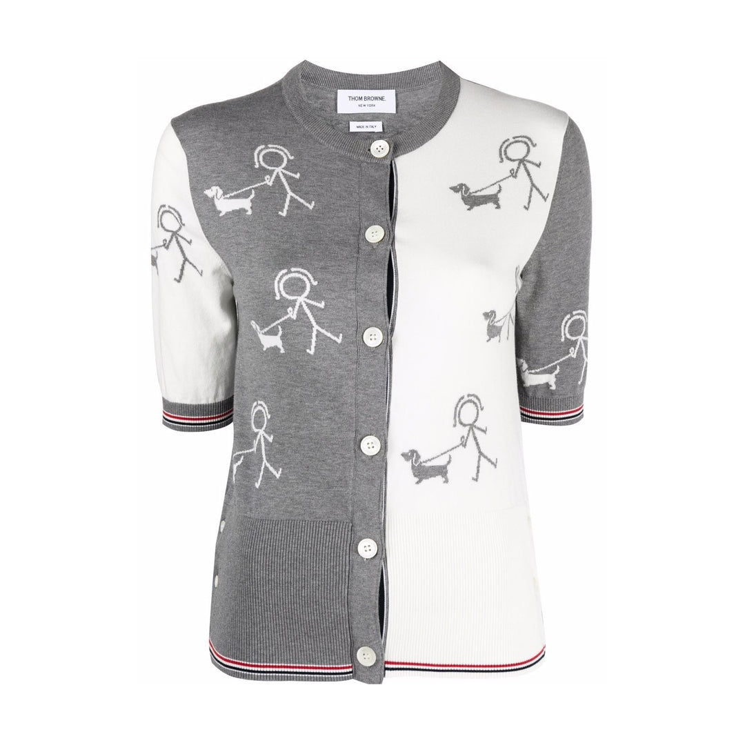 Thom Browne Women puppy POLO shirt