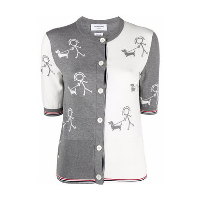 Thom Browne Women puppy POLO shirt