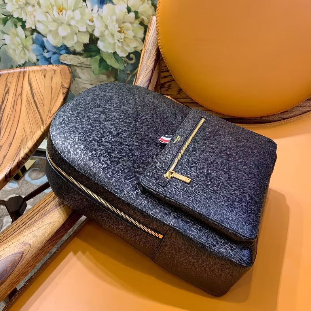 Thom Browne  Top-grade cowhide backpack