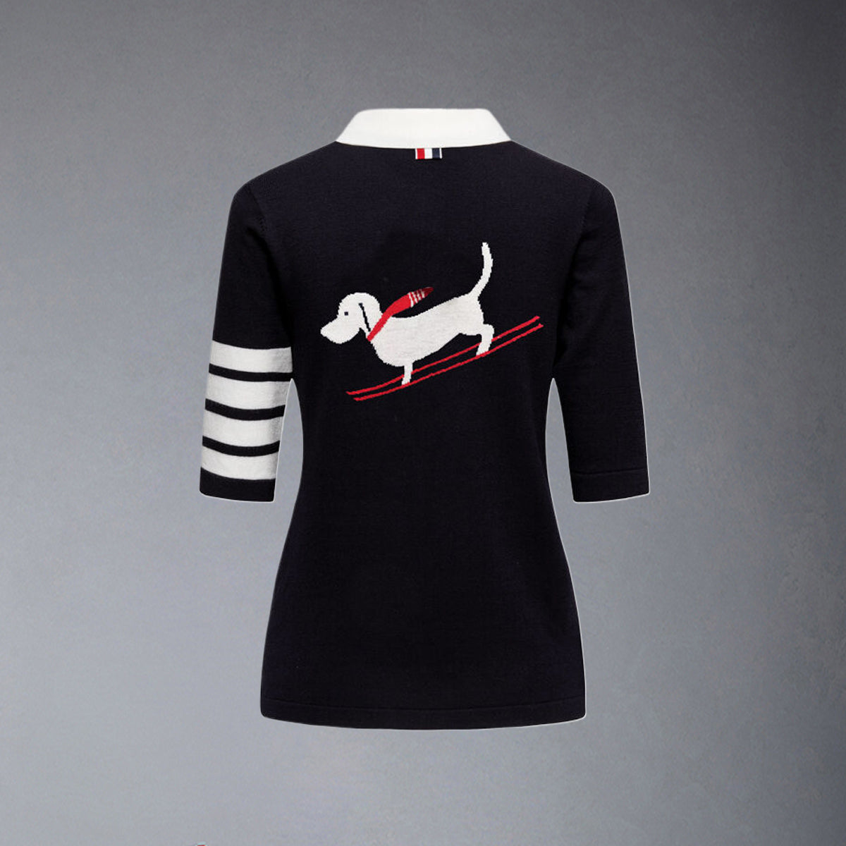 Thom Browne Women puppy POLO shirt