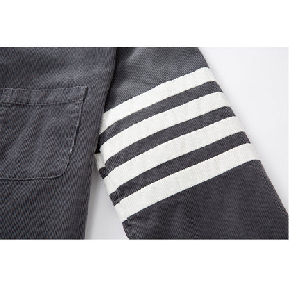 Thom Browne Man 4-Bar Thick Shirt