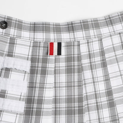 Thom Browne  2025 lattice Short skirt