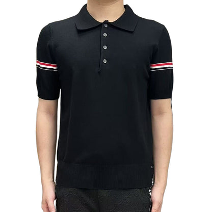 Thom Browne 2025ss Men Wool POLO T-shirt