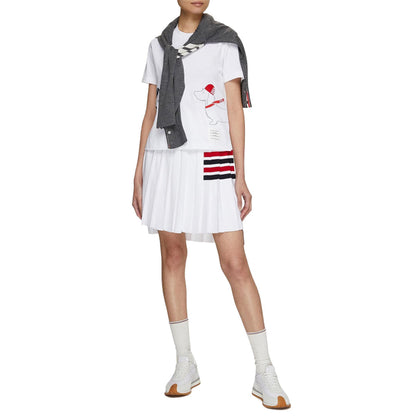 Thom Browne  Puppy embroidery T-shirt